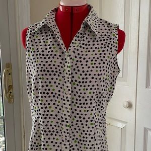 Unique Spectrum sleeveless blouse